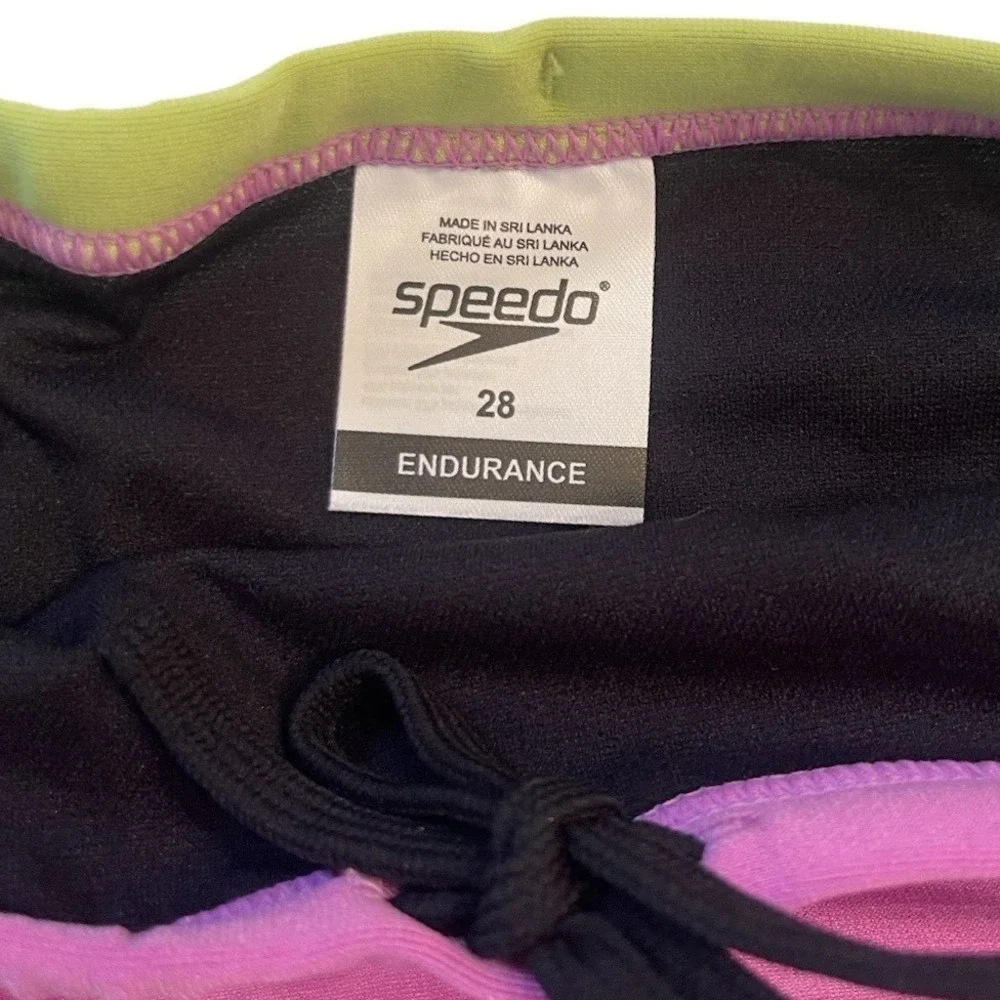 Speedo Eco Endurance Solid Brief Swimsuit Lost Lavender Men's Size 28
